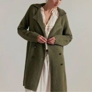 Wee the free stand up sweater jacket NWT